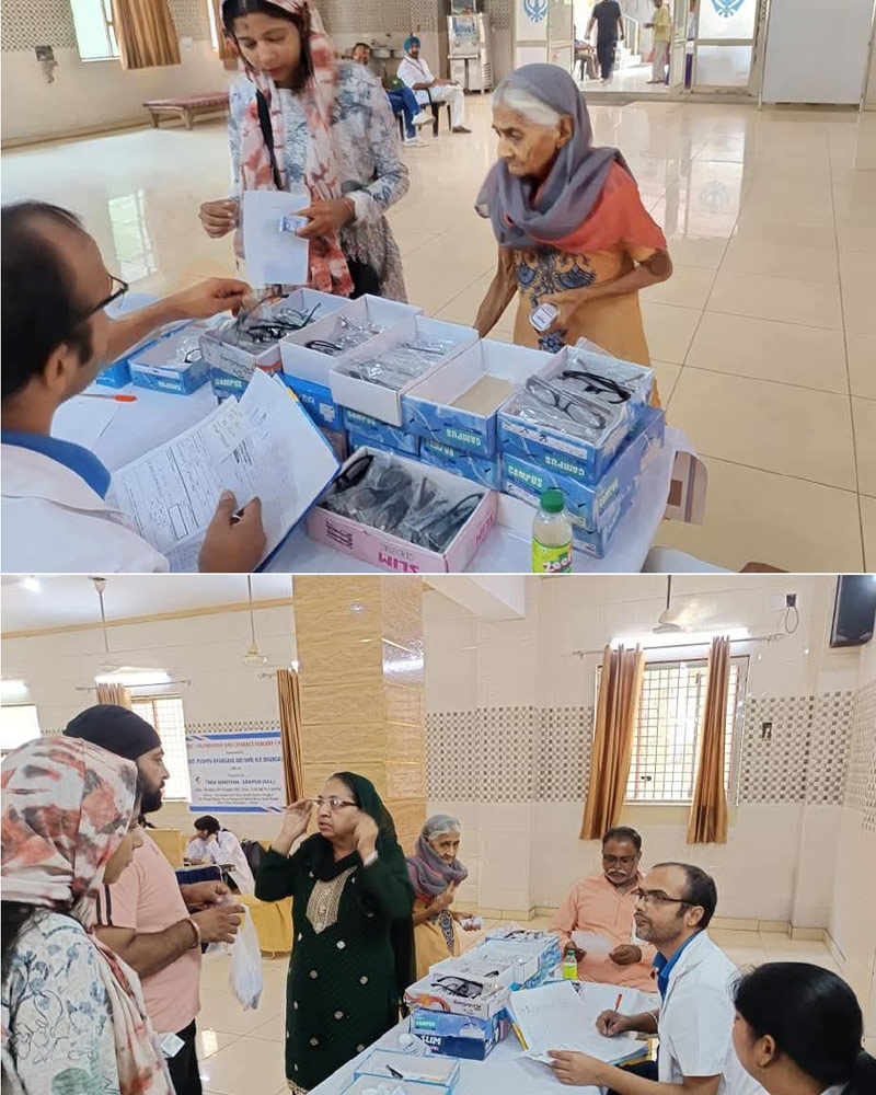Free Eye Checkup Camp, Shiv Vihar, 5 Oct 2025